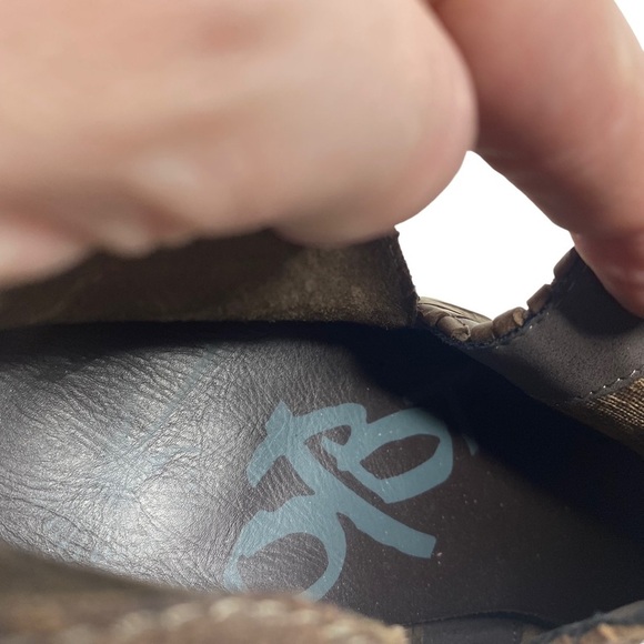 Otbt Sz 10M Women's Cinder Santa Fe Western Heeled Booties - Picture 12 of 13